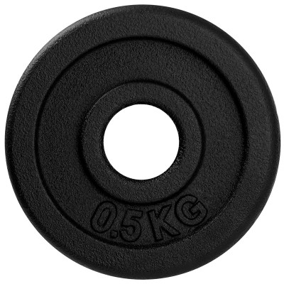 Набор чугунных окрашенных дисков Voitto 0,5 кг (2 шт)
